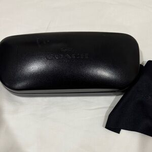 Coach Elegant Black Eyeglass Case